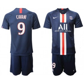 Fußballtrikots Paris Saint-Germain CAVANI 9 Kinder 2019-2020 Kurzarm Heimtrikotsatz kaufen
